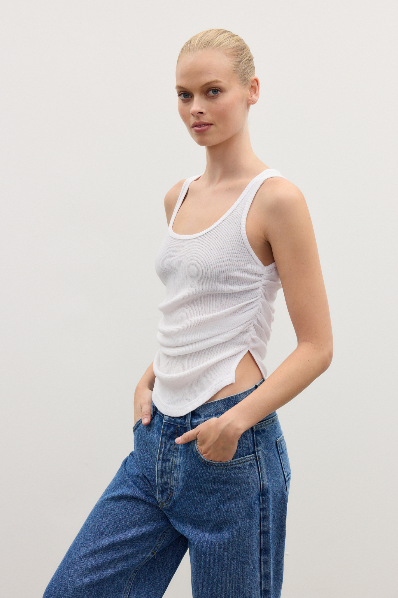 AYLA TOP - WHITE