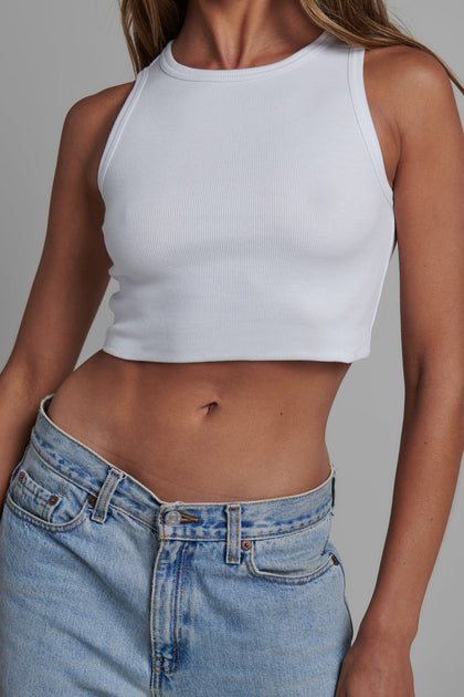 JUNO CROP - WHITE