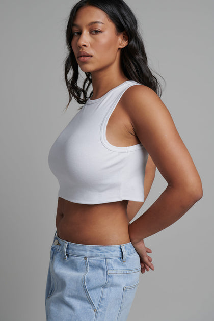 JUNO CROP - WHITE