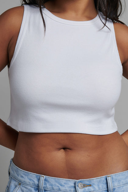 JUNO CROP - WHITE