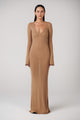 DANITA MAXI DRESS - LATTE