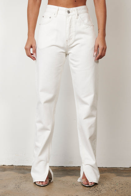 MELROSE DENIM - GEISHA WHITE