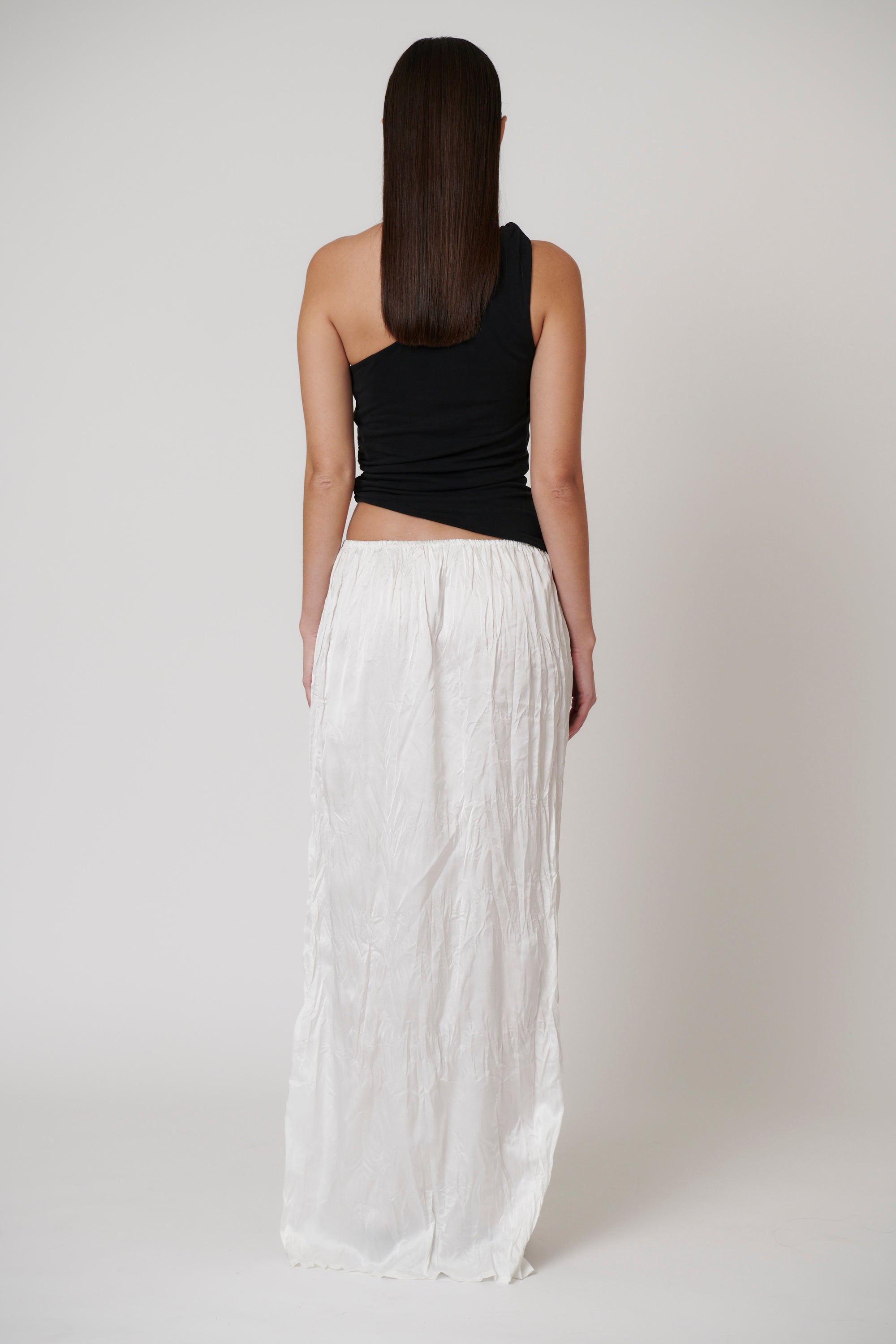 RIVER MAXI SKIRT - IVORY