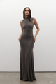 MAE MAXI DRESS - SMOKE