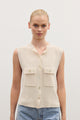 FREYA VEST - IVORY