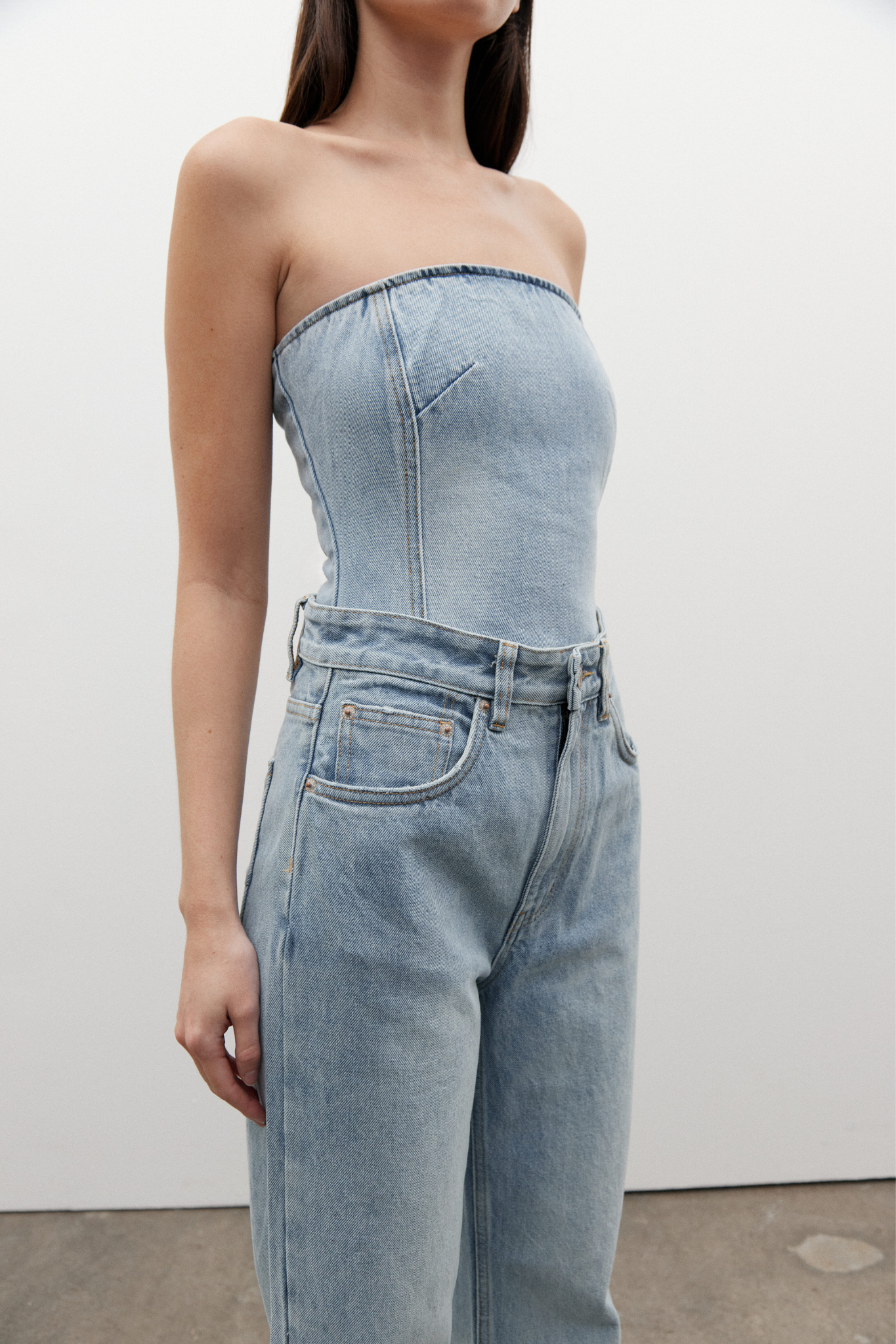 AMIRI CORSET - OAKLAND BLUE