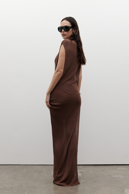 ELEANOR DRESS - BARK