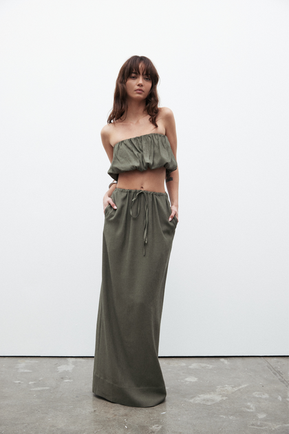 SELENA SKIRT - SLATE