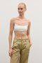 AURA CROP TOP - WHITE