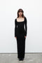 NINA MAXI DRESS - BLACK