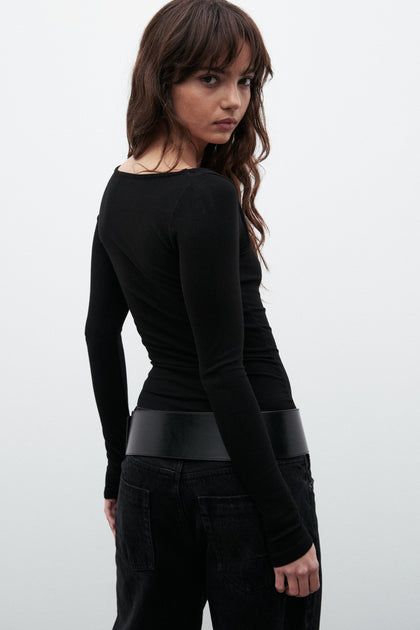 NINA BODYSUIT - BLACK