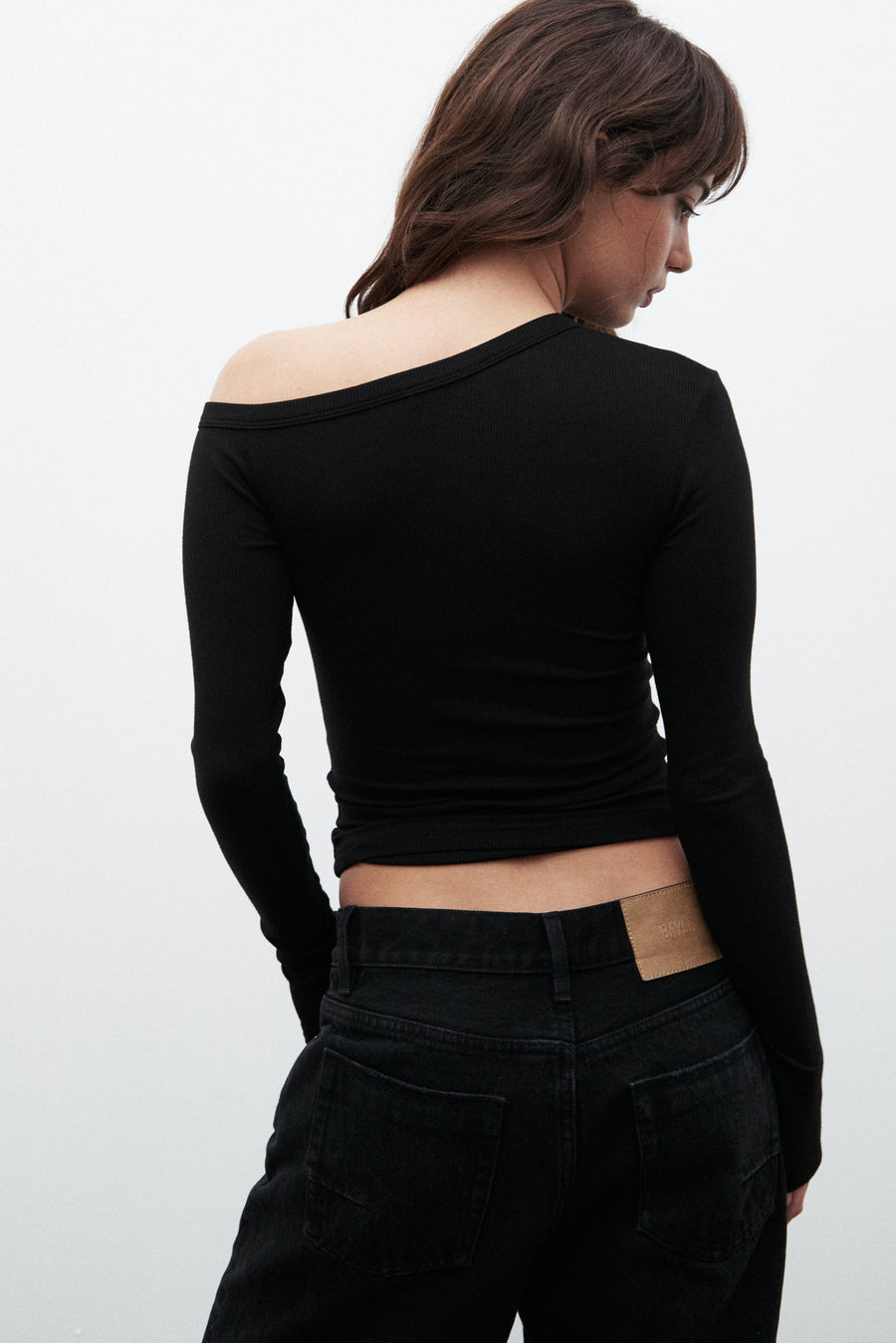 ZINNIA TOP - BLACK