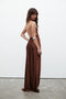 LUANA DRESS - CHESTNUT