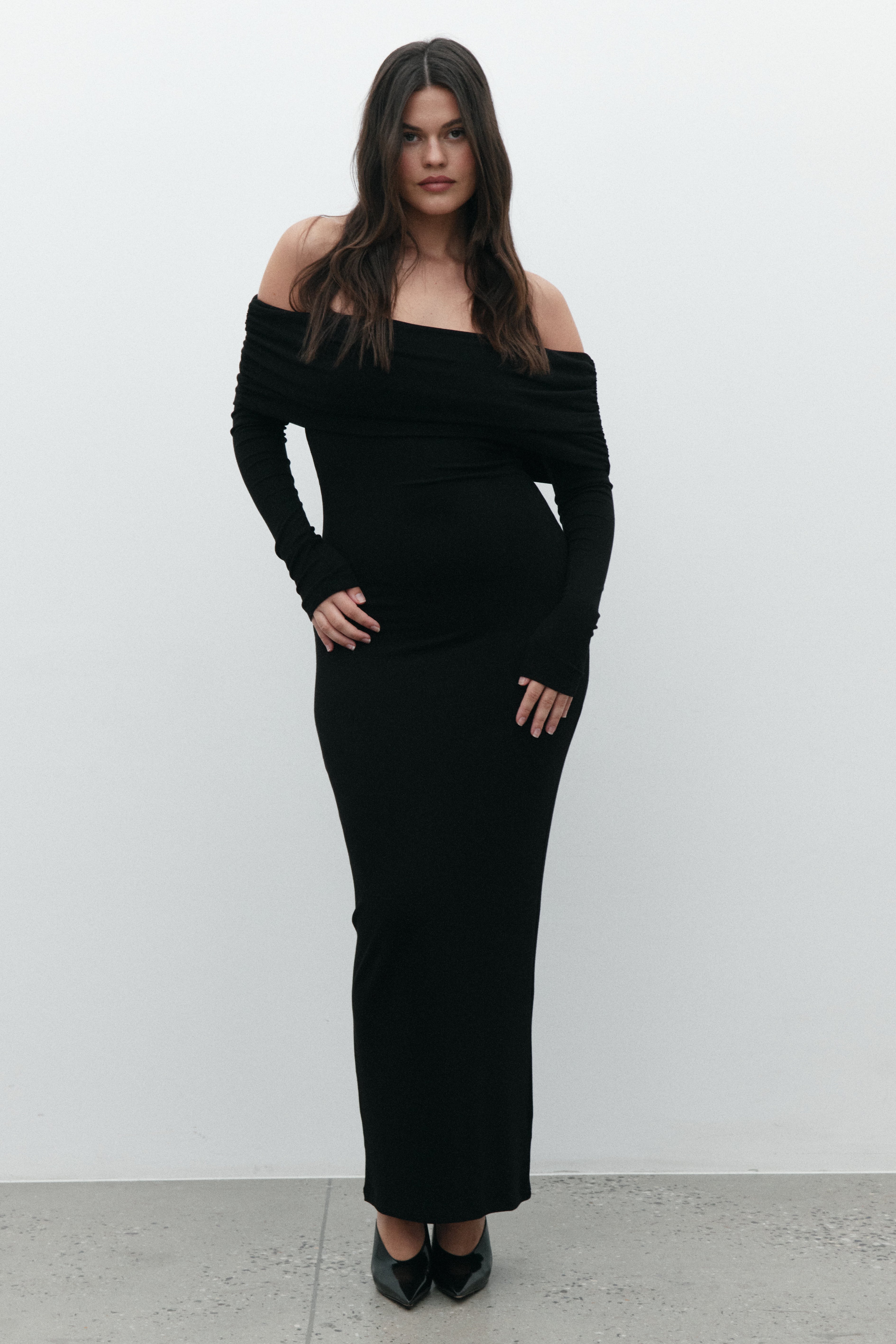 ALESSANDRA MAXI DRESS - BLACK