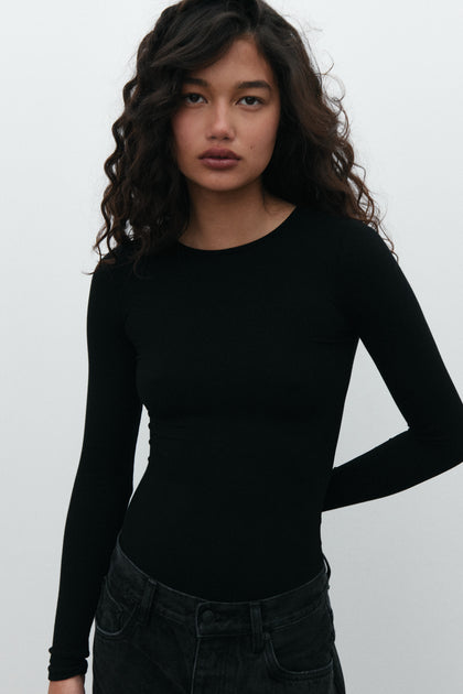 ELISE BODYSUIT - BLACK