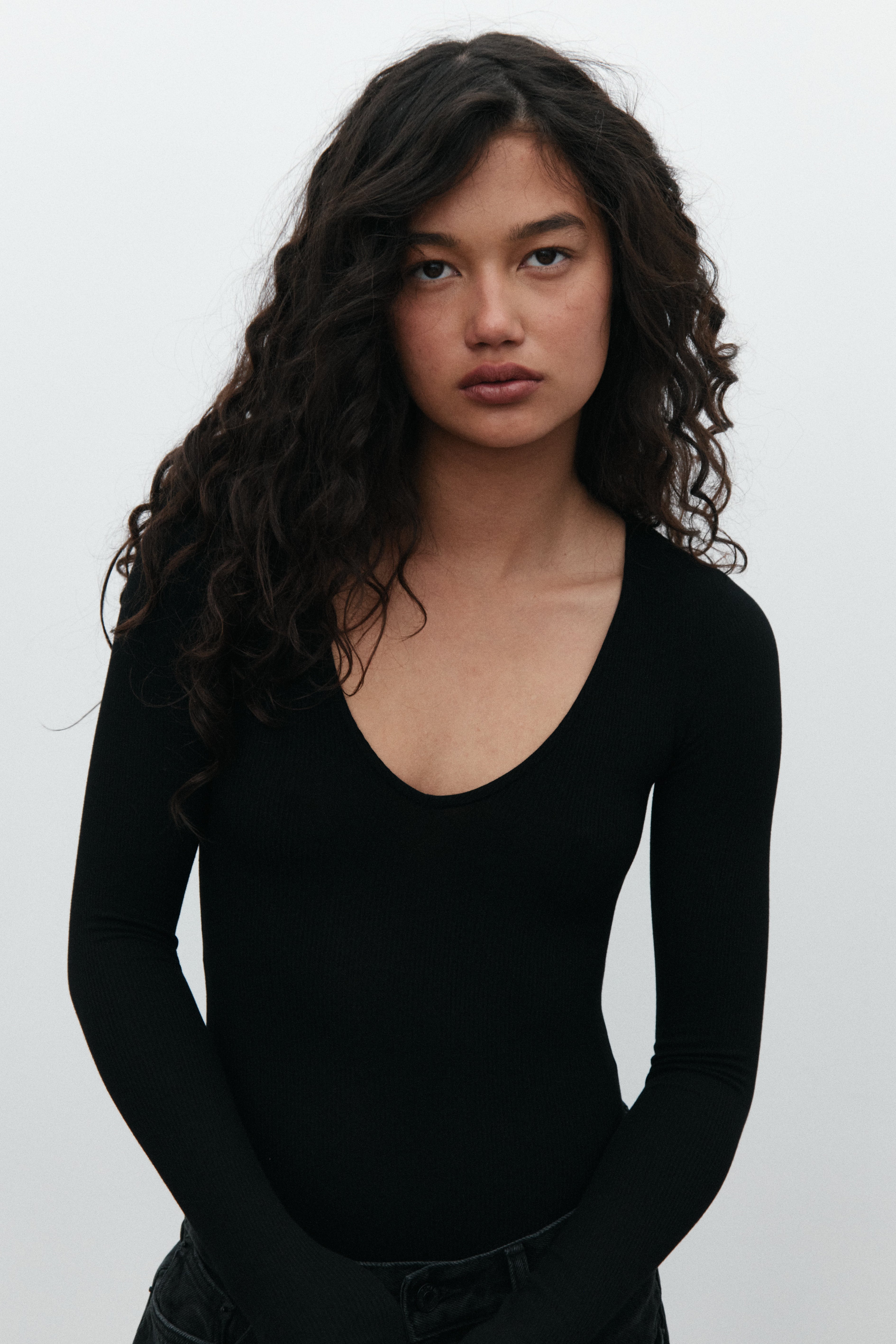 ATHERTON BODYSUIT - BLACK