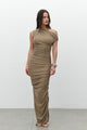 AZORA MAXI DRESS - DUNE