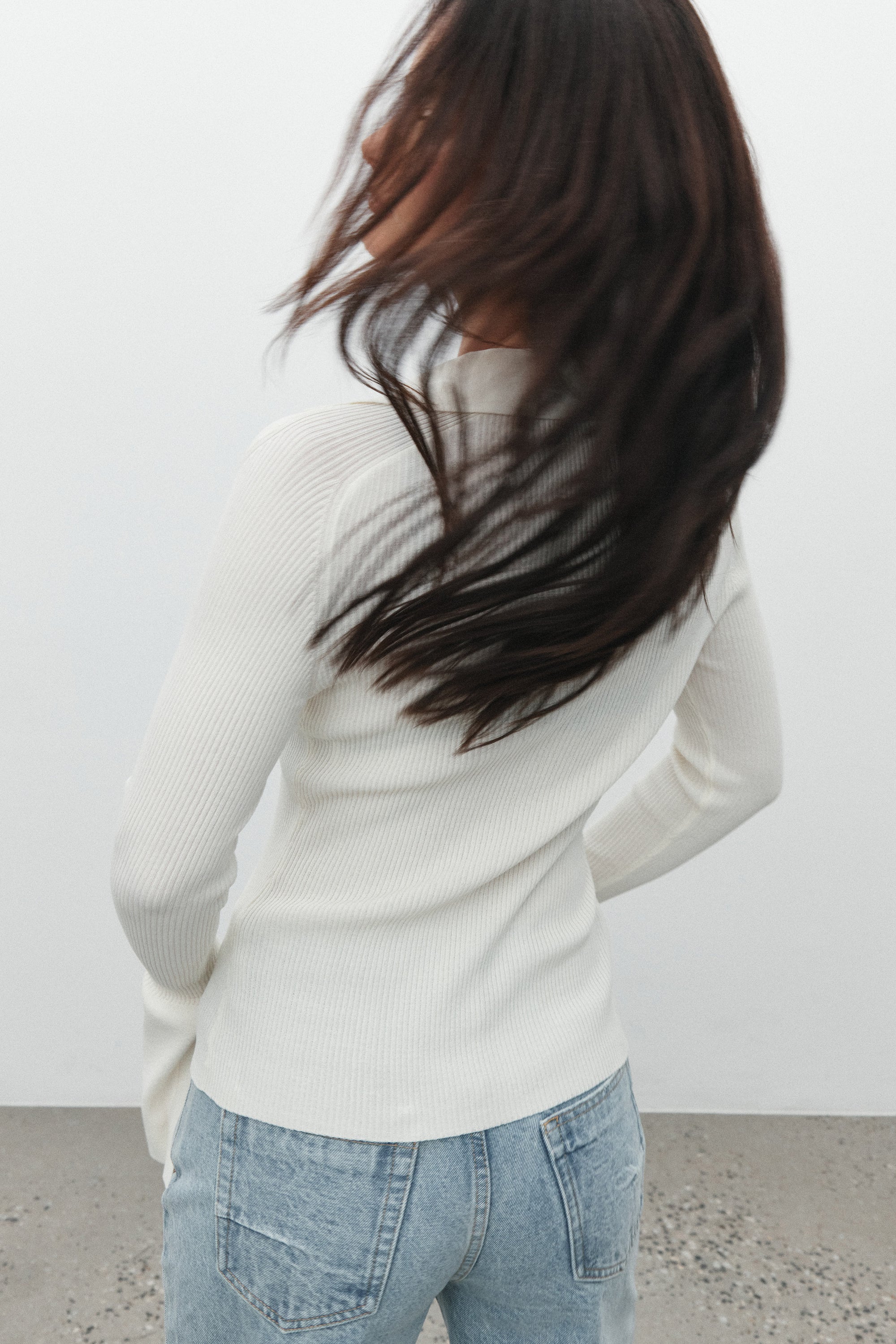 AUTUMN KNIT TOP - IVORY