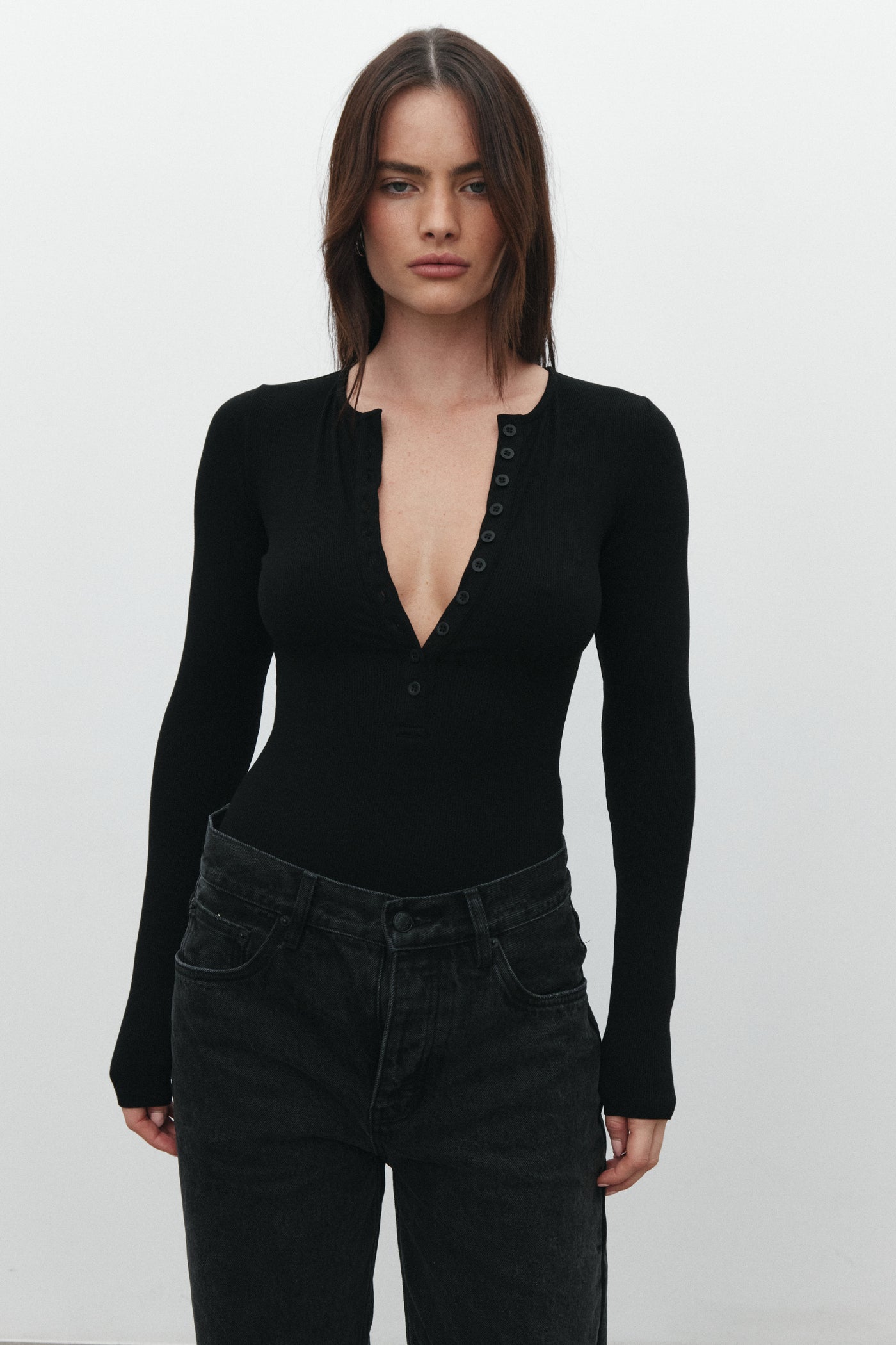 LARA BODYSUIT - BLACK