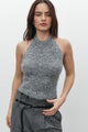 SAMARA TOP - GREY MARLE