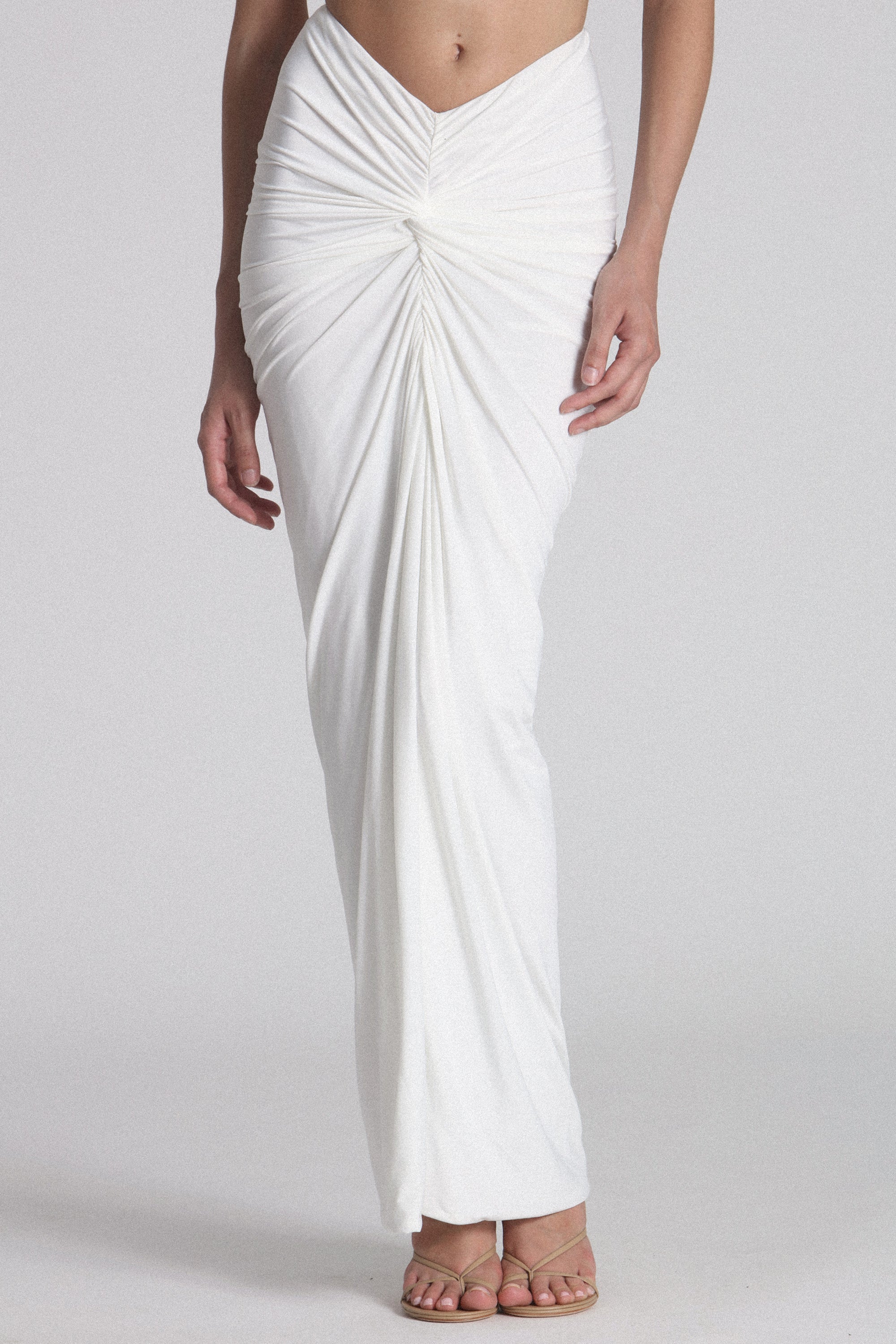 MANHATTAN MAXI SKIRT - WHITE